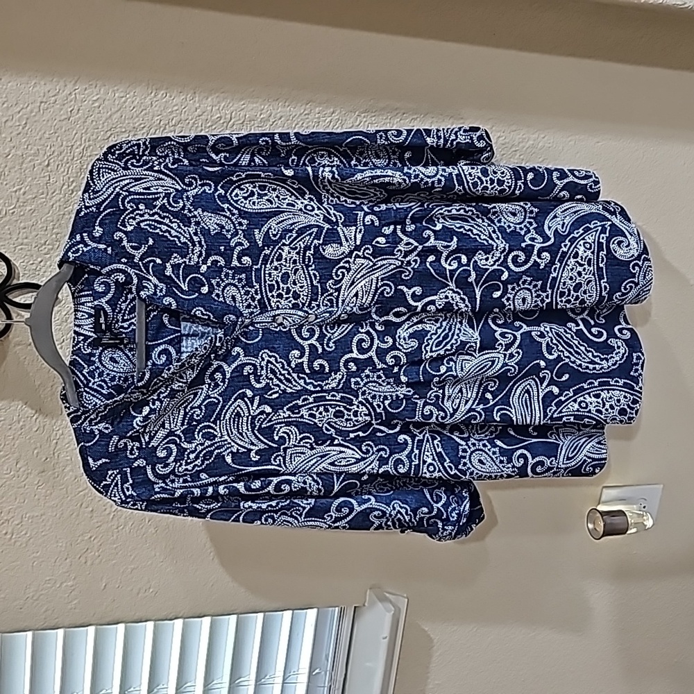 New Direction Blue Blouse